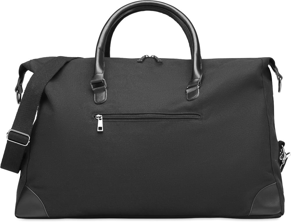 Sac week-end toile 340 g/m² personnalisé MONACO, sous la poche