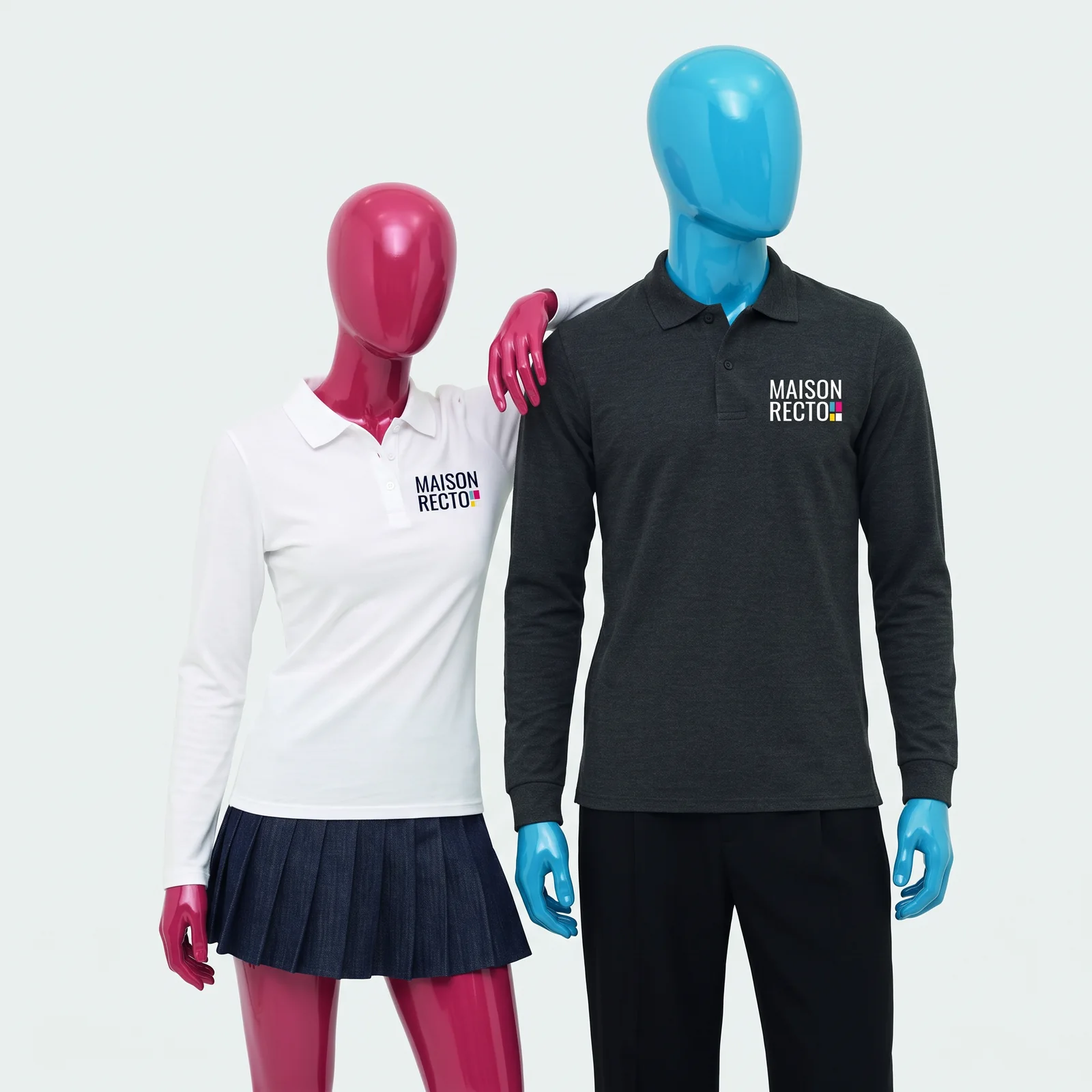 Polo manches longues femme personnalisé PERFECT LSL WOMEN