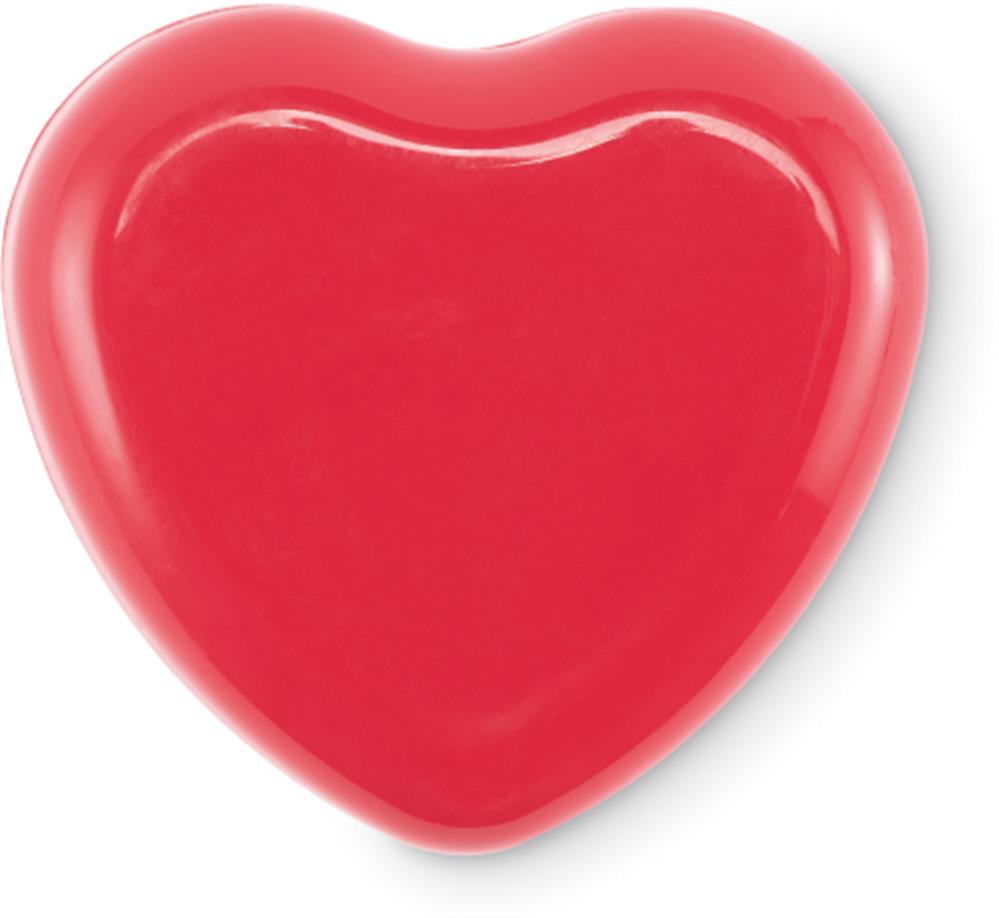 Baume à lèvres vegan boîte cœur personnalisé SWEET, dessus