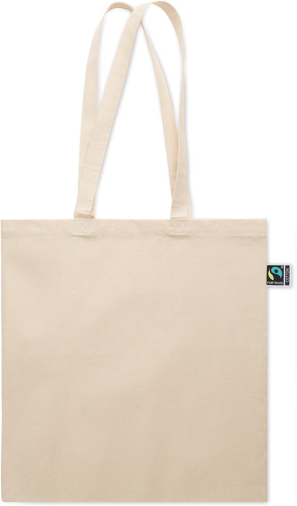 Tote bag coton équitable 180 g/m² personnalisé OSOLE ++, devant (sérigraphie)