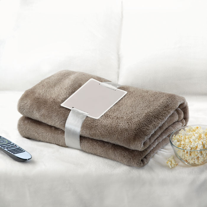 Plaid polaire 280 g/m² personnalisé DAVOS