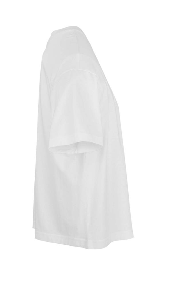 Tee-shirt oversize femme coton bio personnalisé BOXY WOMEN, manche droite