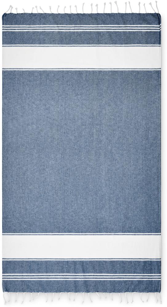 Sac de plage et serviette 180 g/m² personnalisés HUMMUM, serviette coin 2