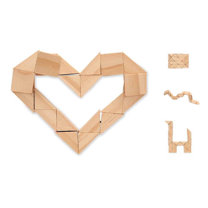 Casse-tête en bois de pin personnalisé STUKIE