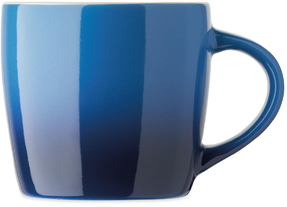 Mug céramique dégradé 300 ml personnalisé PEZE, droite
