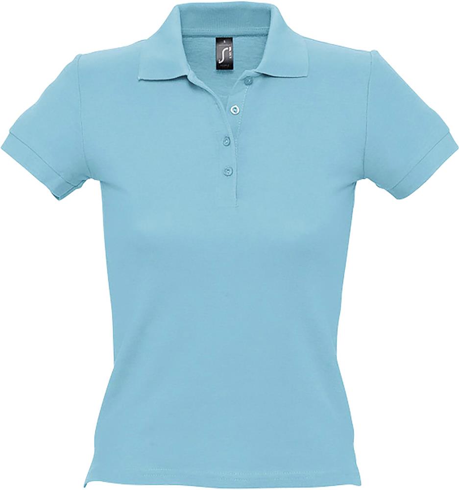 Polo femme piqué 210 g/m² personnalisé PEOPLE