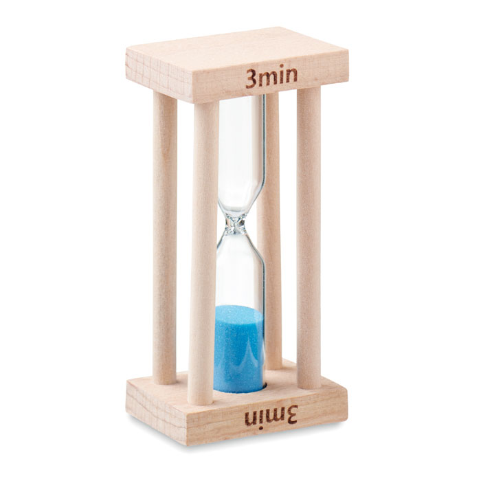 Sablier bois 3 minutes personnalisé CI
