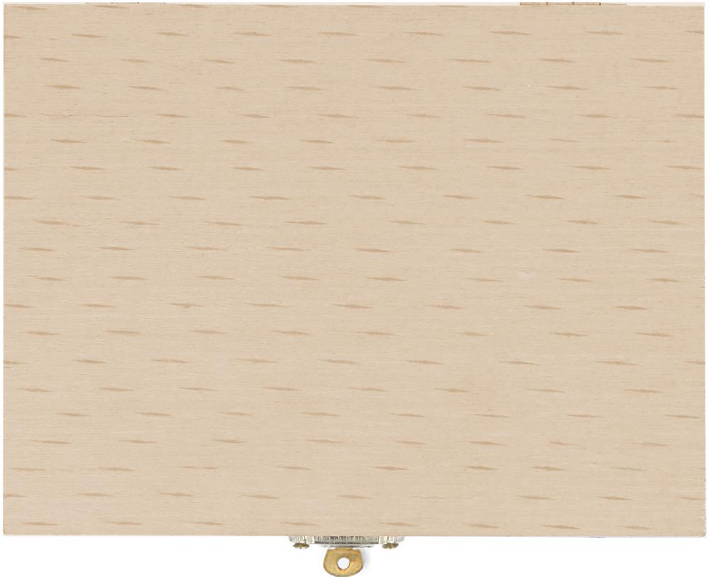 Set de peinture mallette bois personnalisé BEAU, dessus