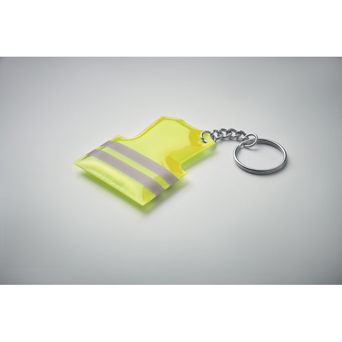 Porte-clés gilet réfléchissant personnalisé VISIBLE RING