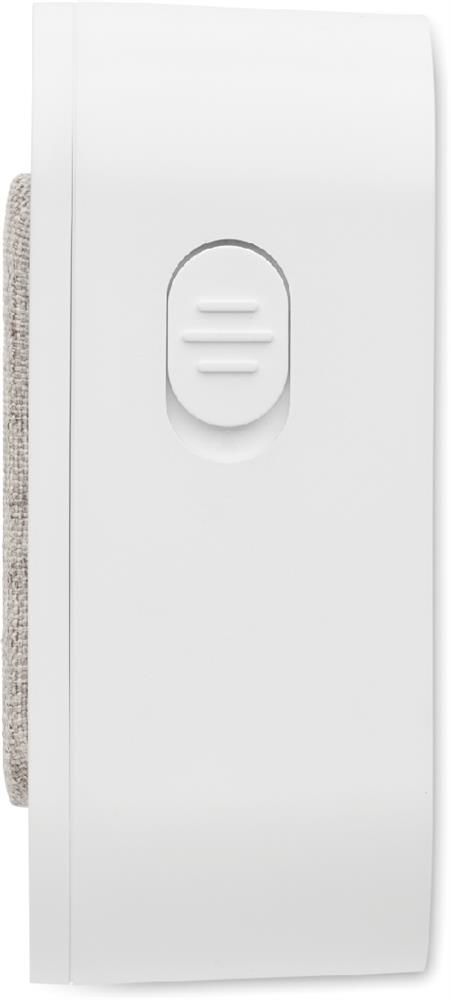 Réveil LED ABS recyclé personnalisé LUCE, côté 3