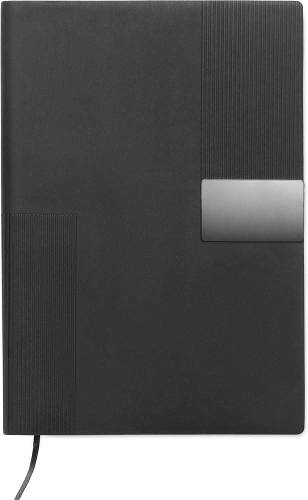 Carnet A5 couverture souple PU personnalisé TREZE, devant haut