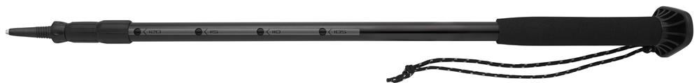 Bâton de marche télescopique aluminium personnalisé NOLE ONE, pole côté 1