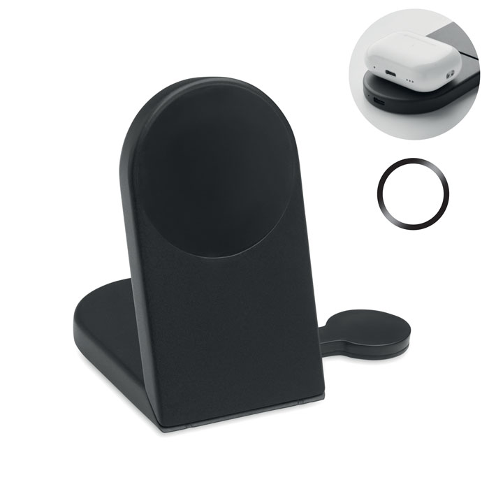 Chargeur pliable 3 en 1 magnétique 15 W personnalisé ELASTI