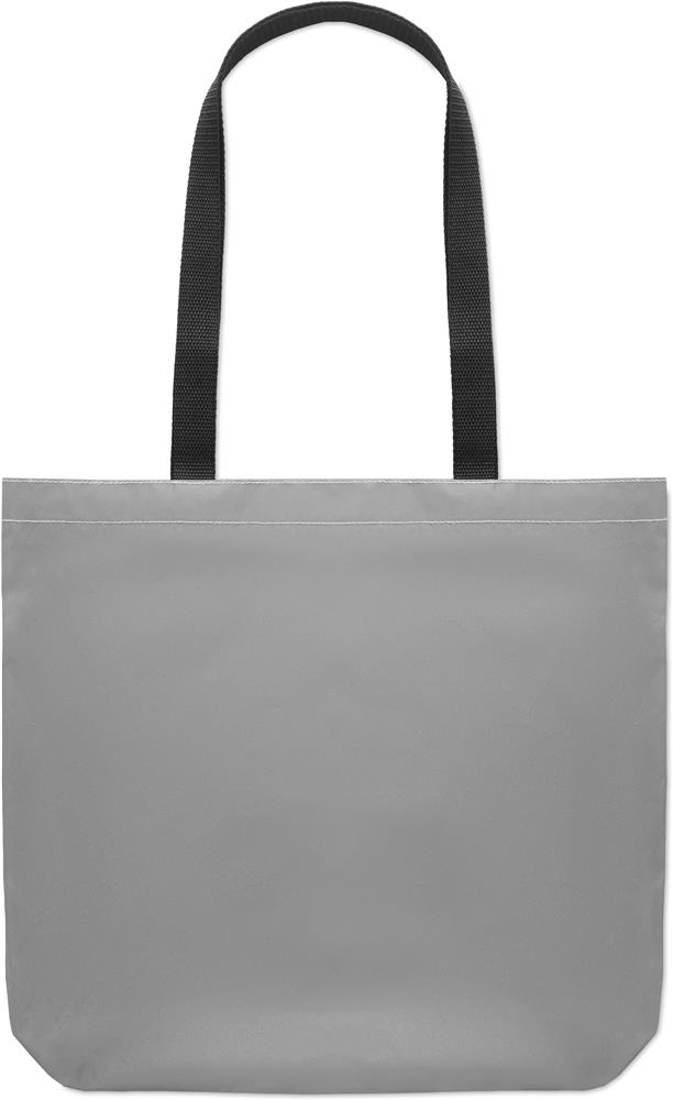 Tote bag réfléchissant polyester personnalisé VISI TOTE, devant