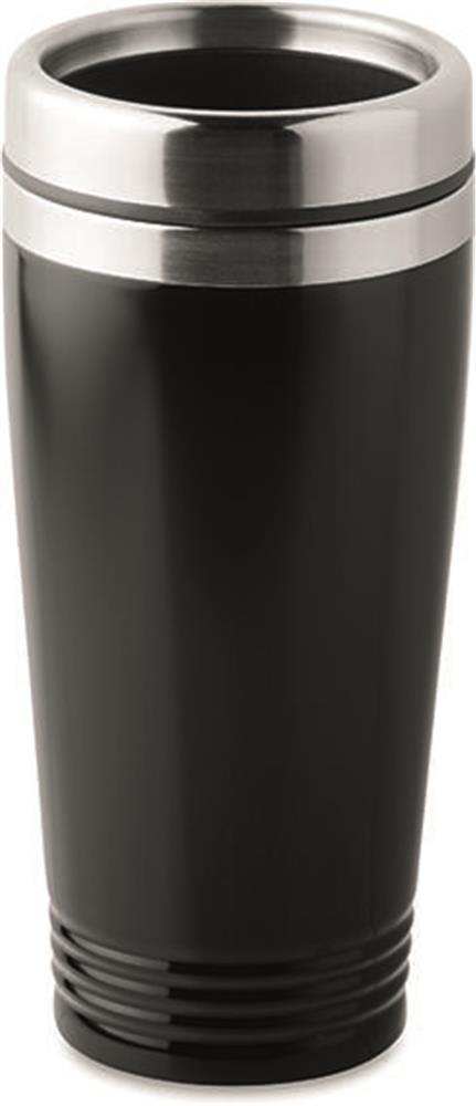 Tasse de voyage inox 400 ml personnalisée RODEO COLOUR, dos haut