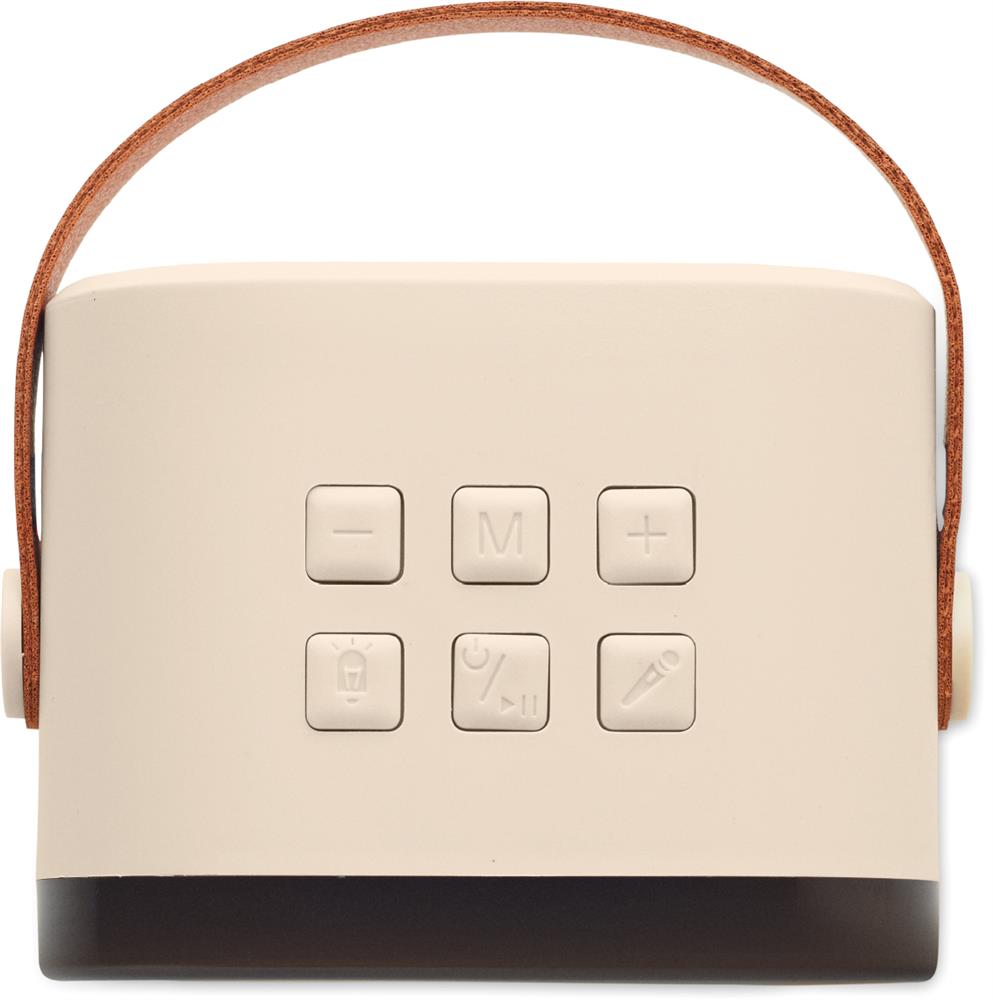 Kit karaoké enceinte 5 W et micro personnalisé KARASET+, dessus