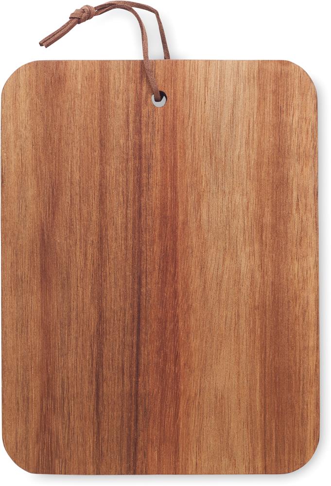 Planche à découper acacia personnalisée SERVIRO, côté 1