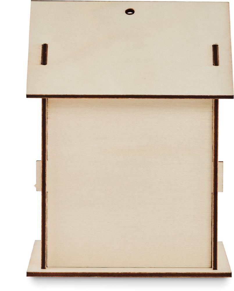 Nichoir en bois à monter personnalisé PAINTHOUSE, droite