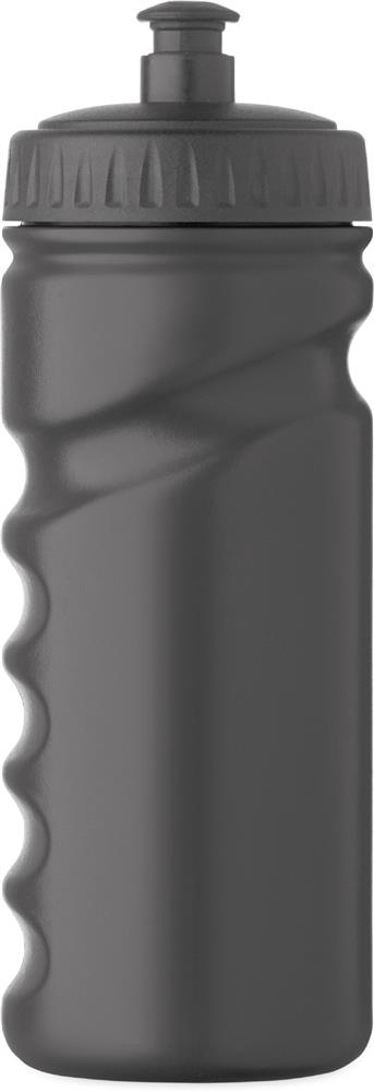 Gourde de sport plastique 500 ml personnalisée SPOT FRESH, droite