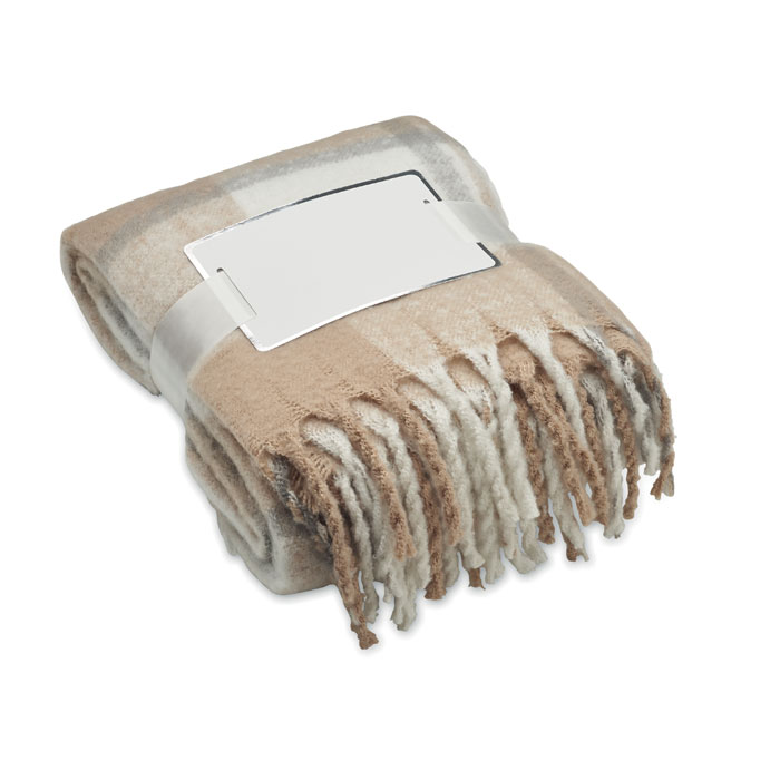 Plaid mohair à carreaux personnalisé QUET