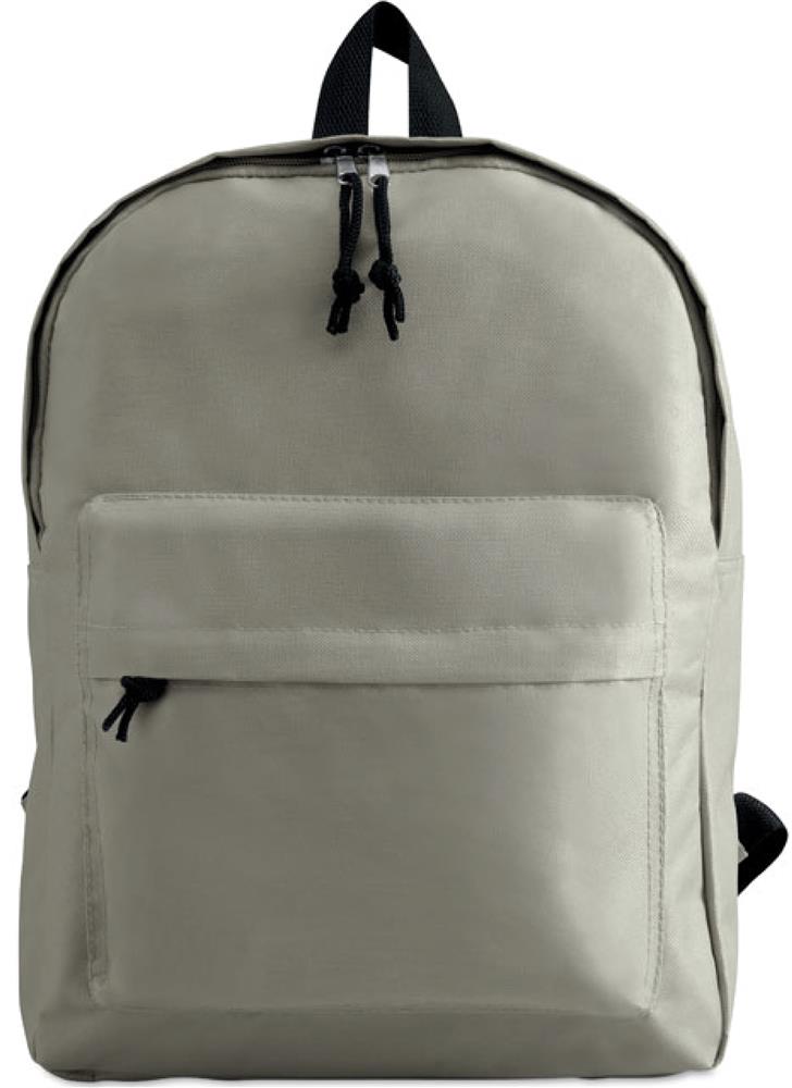 Sac à dos polyester 600D personnalisé BAPAL, devant au-dessus de la poche
