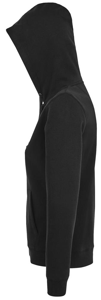Sweat zippé femme 280 g/m² personnalisé SPIKE WOMEN, manche gauche
