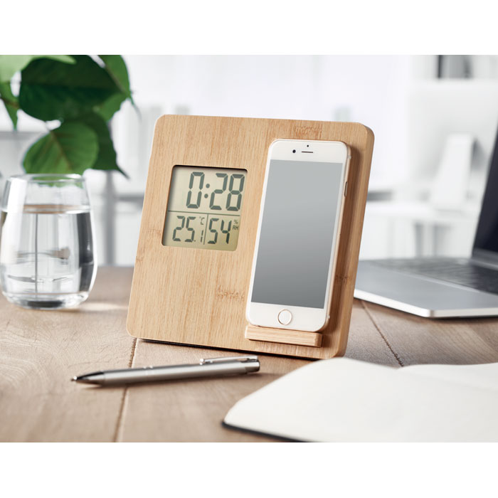 Station météo chargeur 15 W personnalisée FERREL