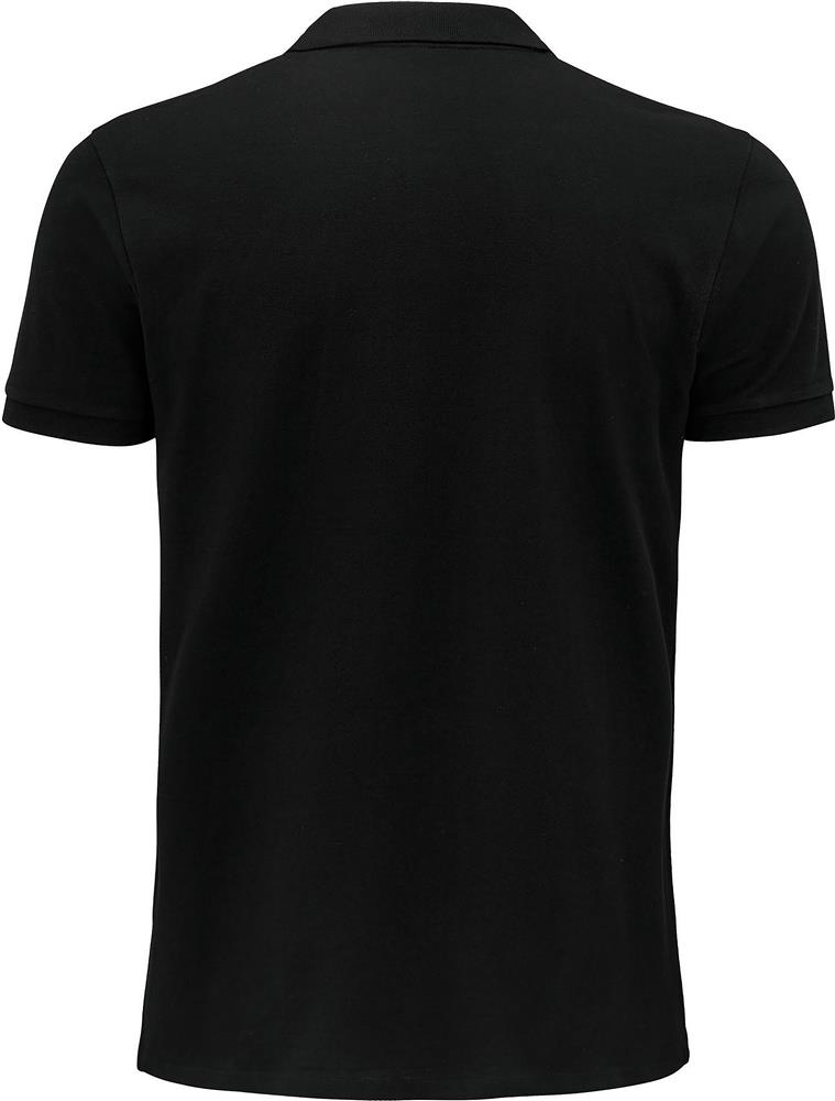 Polo homme coton bio 170 g/m² personnalisé PLANET MEN, dos