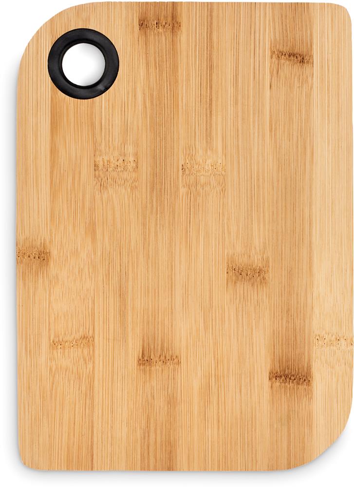 Planche à découper bambou noir personnalisée BAYBA CLEAN, côté 2