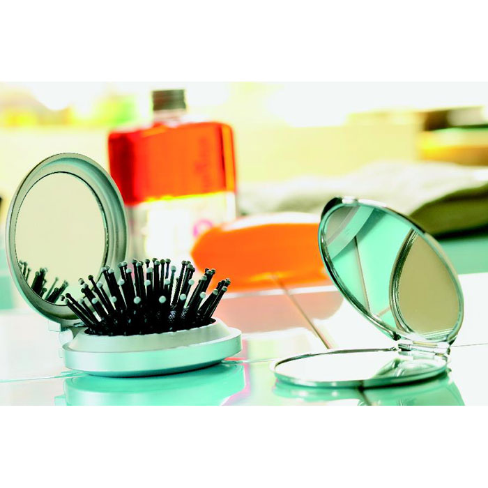 Brosse miroir pliable personnalisée B BEAUTY