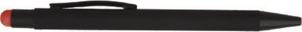 Stylo stylet aluminium recyclé personnalisé NEGRITO, corps gauche