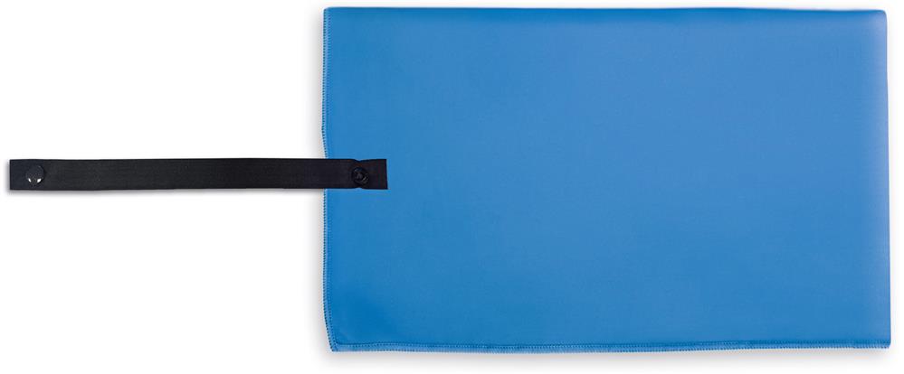 Serviette microfibre 200 g/m² personnalisée WAXOFF, sangle