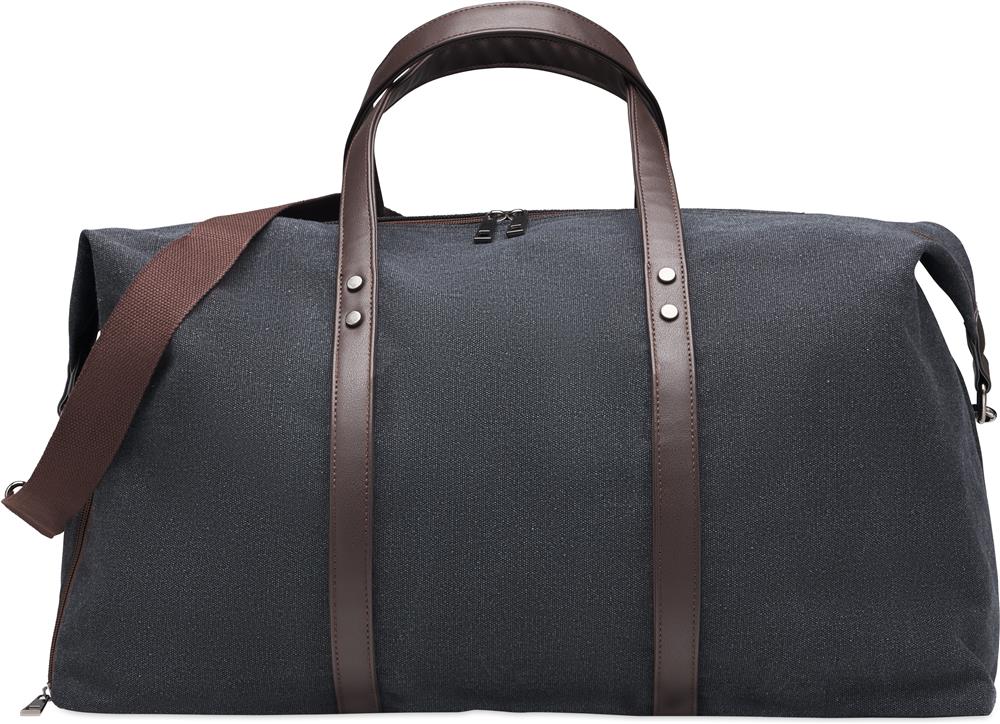 Sac week-end toile 450 g/m² personnalisé ZURICH, dos