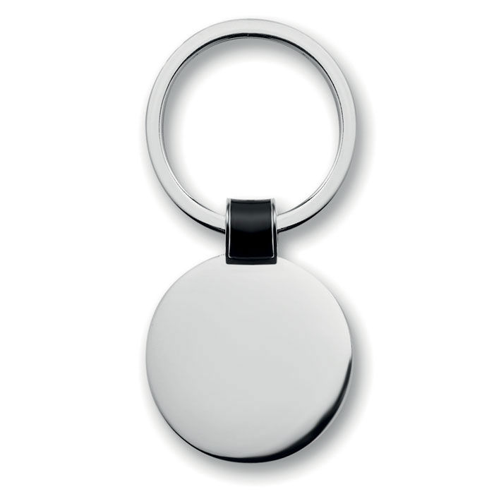 Porte-clés rond métal personnalisé ROUNDY
