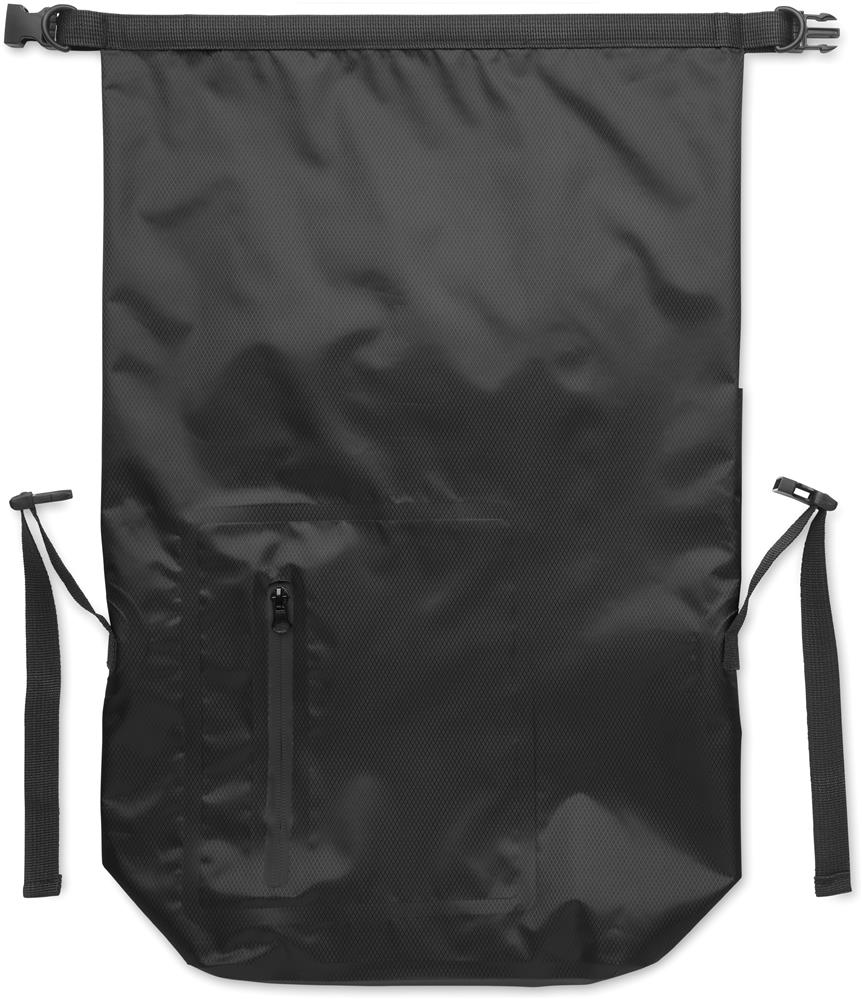 Sac à dos étanche 25 L RPET personnalisé SCUBAROLL, devant poche