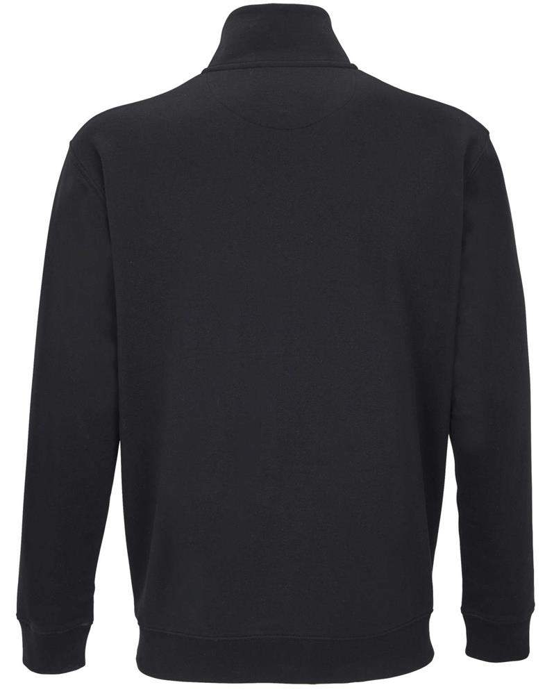 Sweat col camionneur zippé personnalisé CONRAD, dos