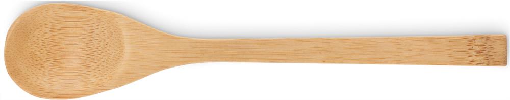 Couverts en bambou avec paille personnalisés SETSTRAW, cuillère