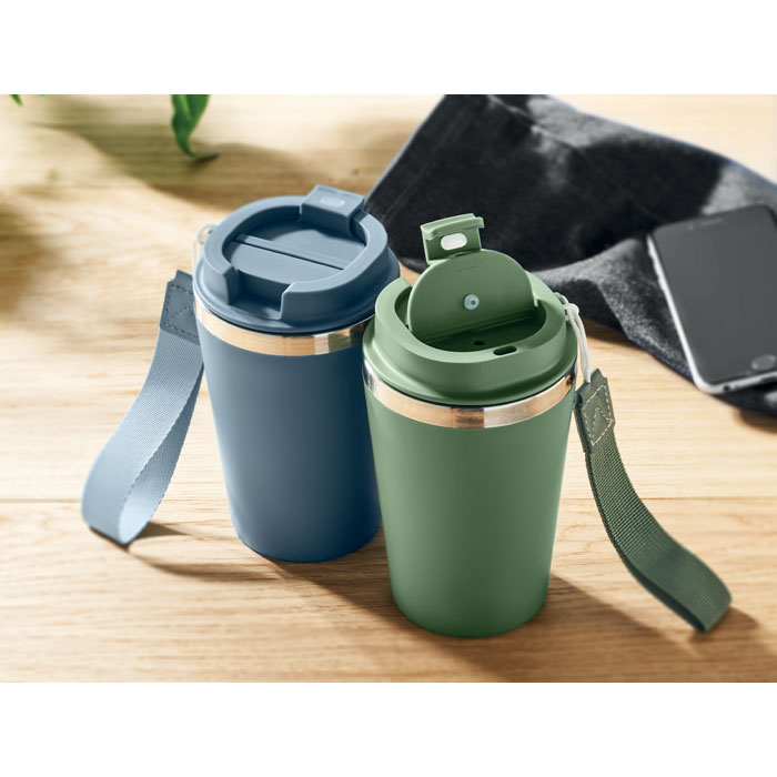 Gobelet inox recyclé 350 ml personnalisé TOPAZ