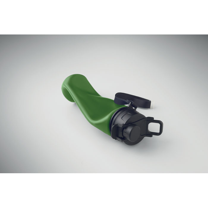 Bouteille pliable silicone 500 ml personnalisée LETT