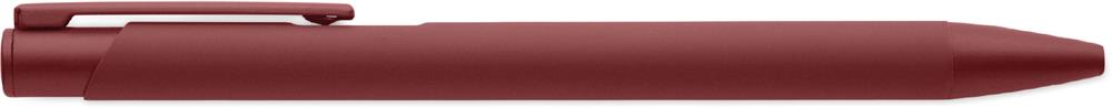 Stylo aluminium recyclé caoutchouté personnalisé ESCRI, corps gauche