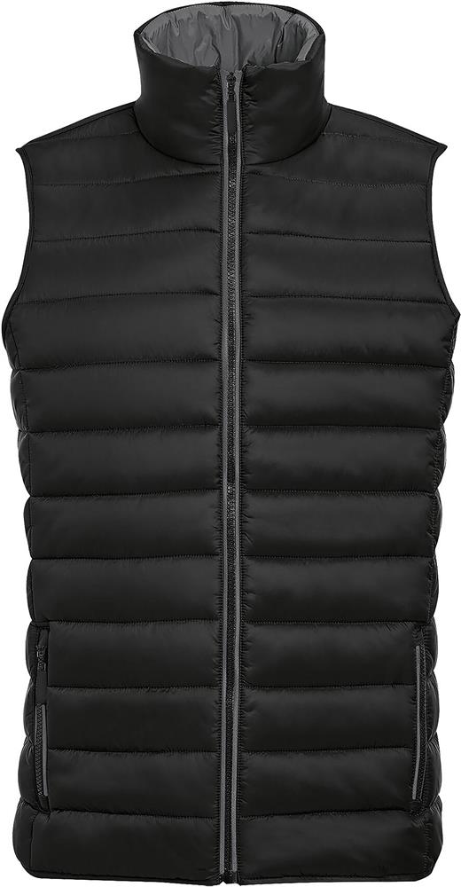 Bodywarmer doudoune light homme personnalisé WAVE MEN, poitrine droite