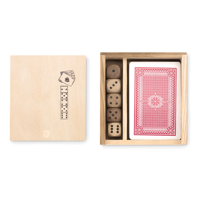 Cartes à jouer et dés personnalisés LAS VEGAS