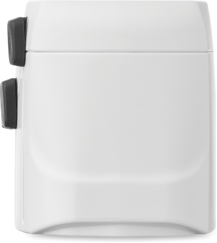 Adaptateur voyage 3 pôles avec terre personnalisé PRO 3-POLE, côté 1