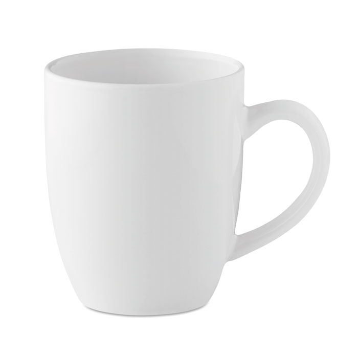 Mug céramique grès blanc 300 ml personnalisé TRENT