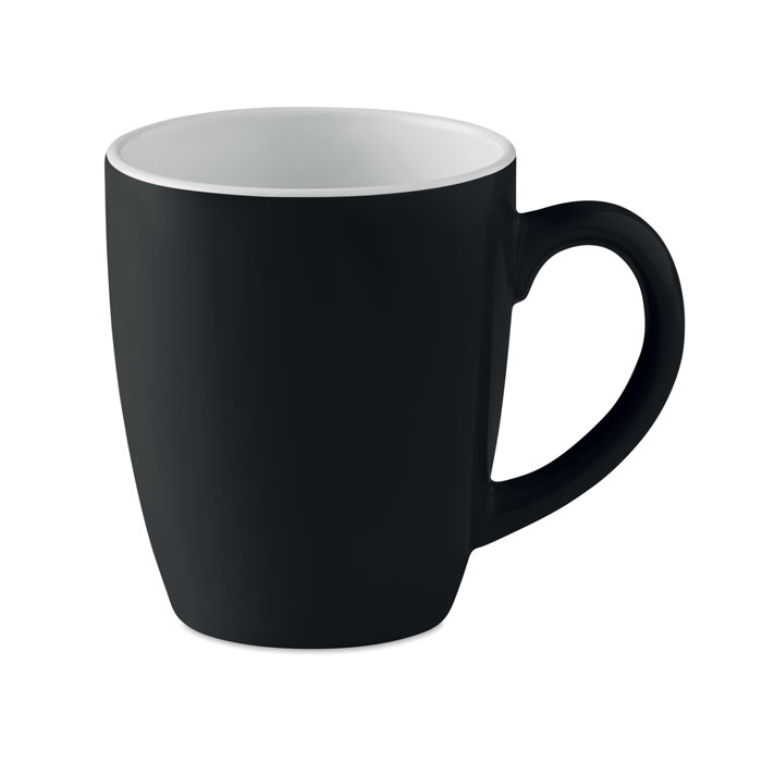 Mug céramique 290 ml personnalisé COLOUR TRENT, Noir