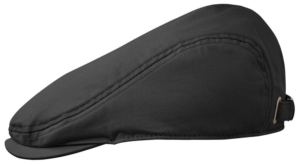 Casquette gavroche coton 235 g/m² personnalisée FLAT PEAK, côté gauche