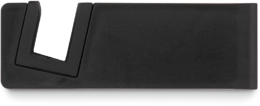 Support téléphone pliable bambou personnalisé STANDOL+, côté 1