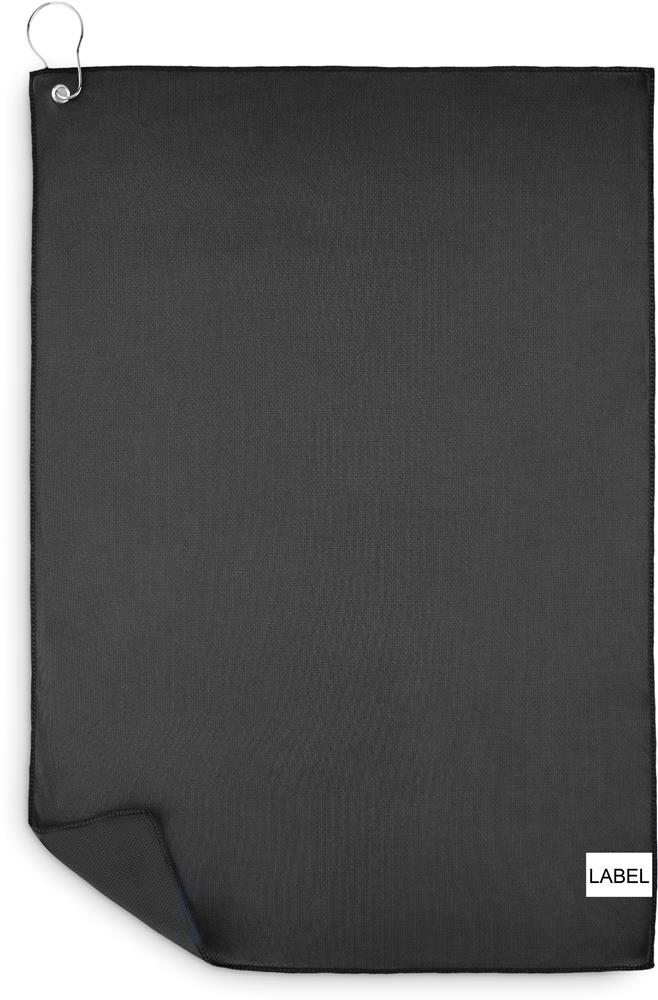 Serviette de golf RPET 40x60 cm personnalisée TOWGO, serviette dos