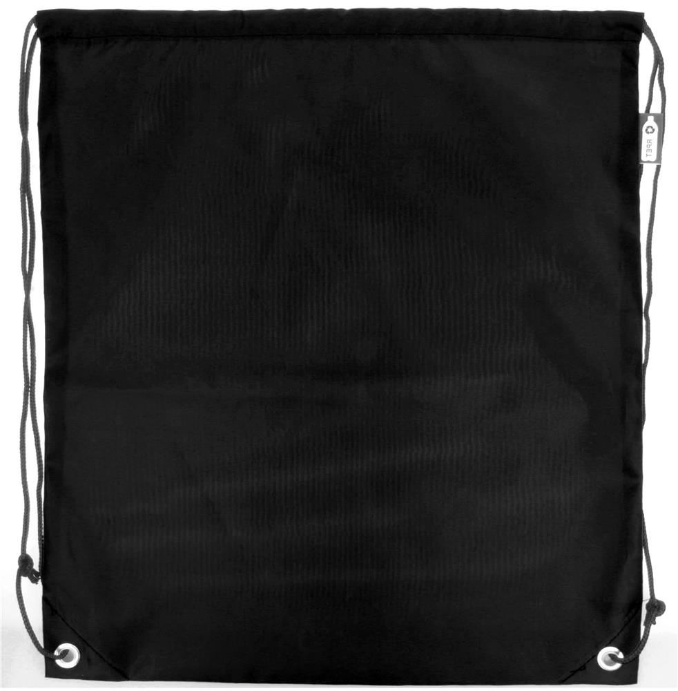 Sac à cordon RPET 190T personnalisé SHOOPPET, devant (sérigraphie)
