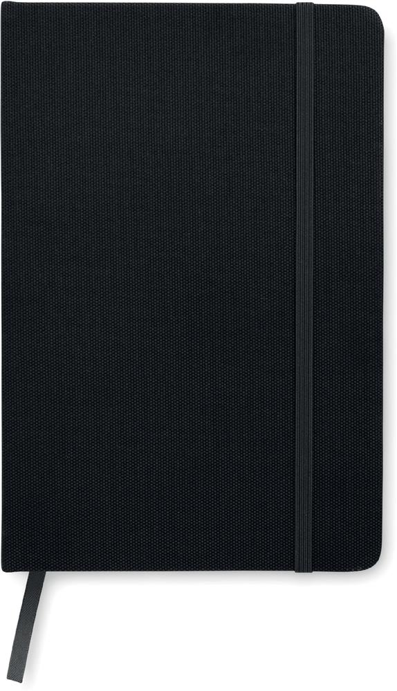 Carnet A5 couverture RPET 600D personnalisé NOTE RPET, devant